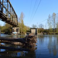 Remnants of the Old Highway 9 Bridge
